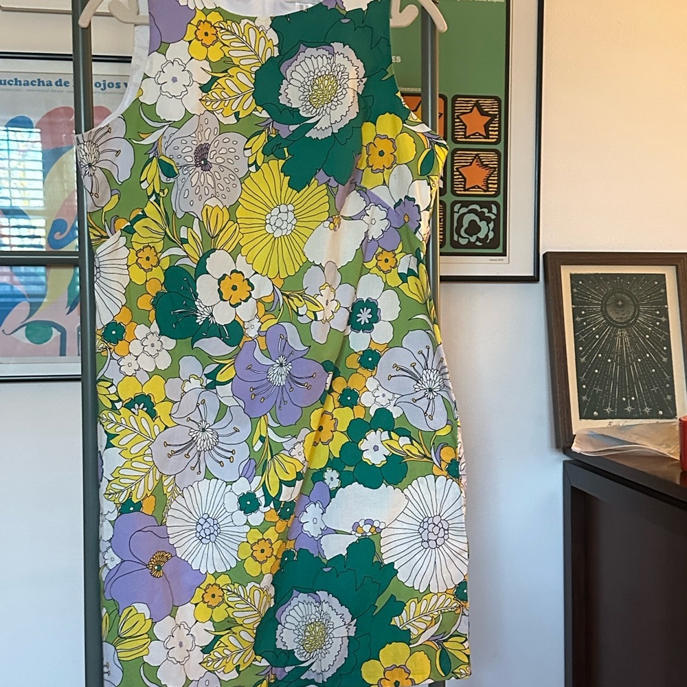 London Times Mod Floral Mini Dress